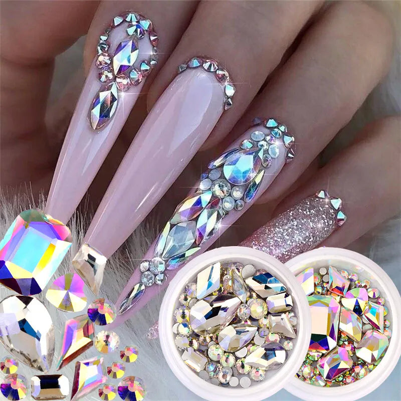 Nails Art Crystal 3D©️