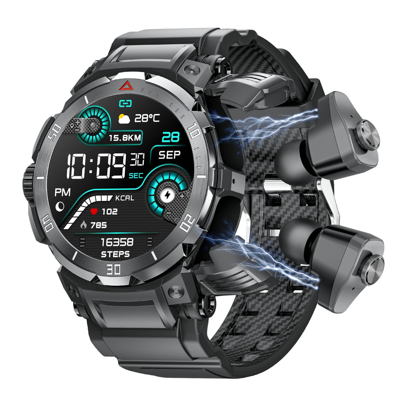 Tactical TWS Smart Watch 2-1