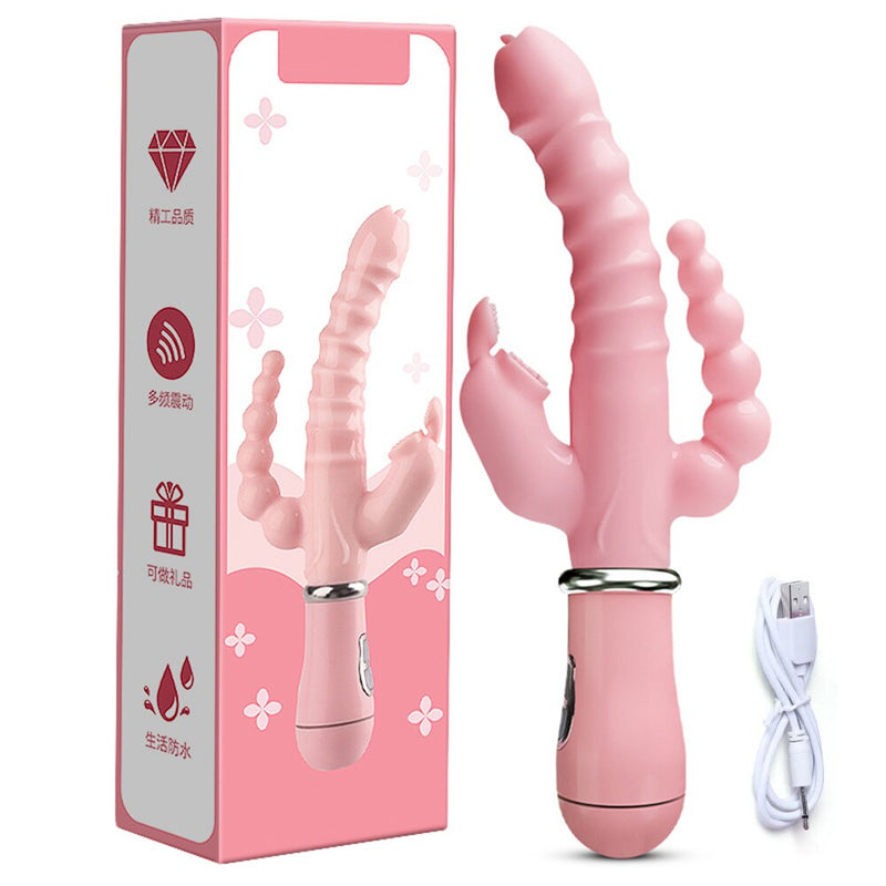 3 In 1 Rabbit Vibrator©️