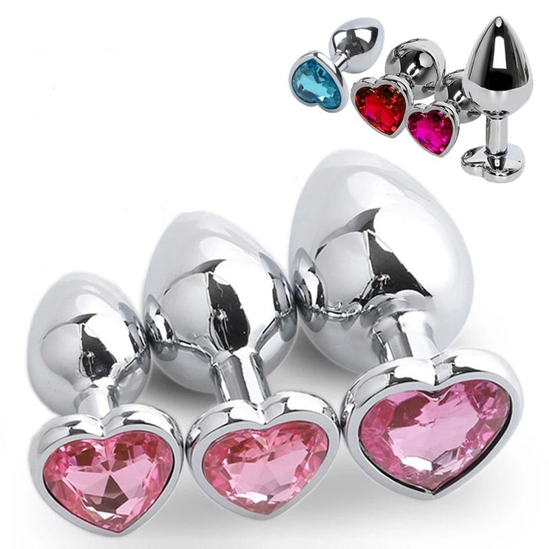 Anal Plug Heart Crystal©️