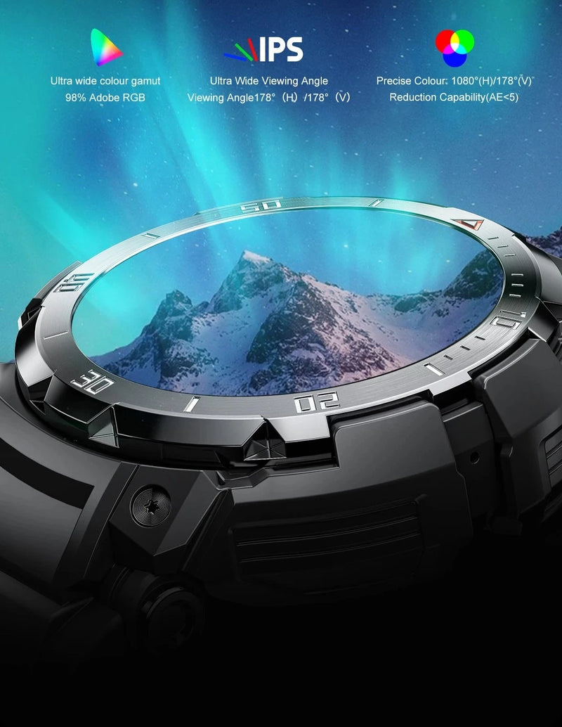 Tactical TWS Smart Watch 2-1